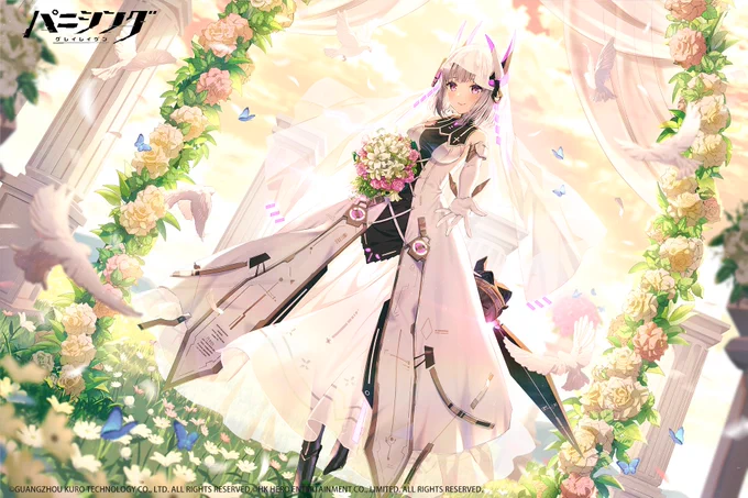 載せるのは遅くなりましたが、「パニシング:グレイレイヴン」のイラストを描かせていただきました!#パニグレ 