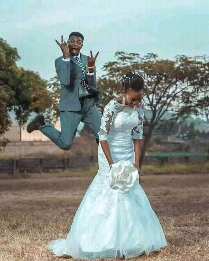 ZimEye's tweet photo. PICTURE BLAST- Who is this man pictured doing the #JahMaster jump on his wedding day? https://t.co/mLBPFe5WE3