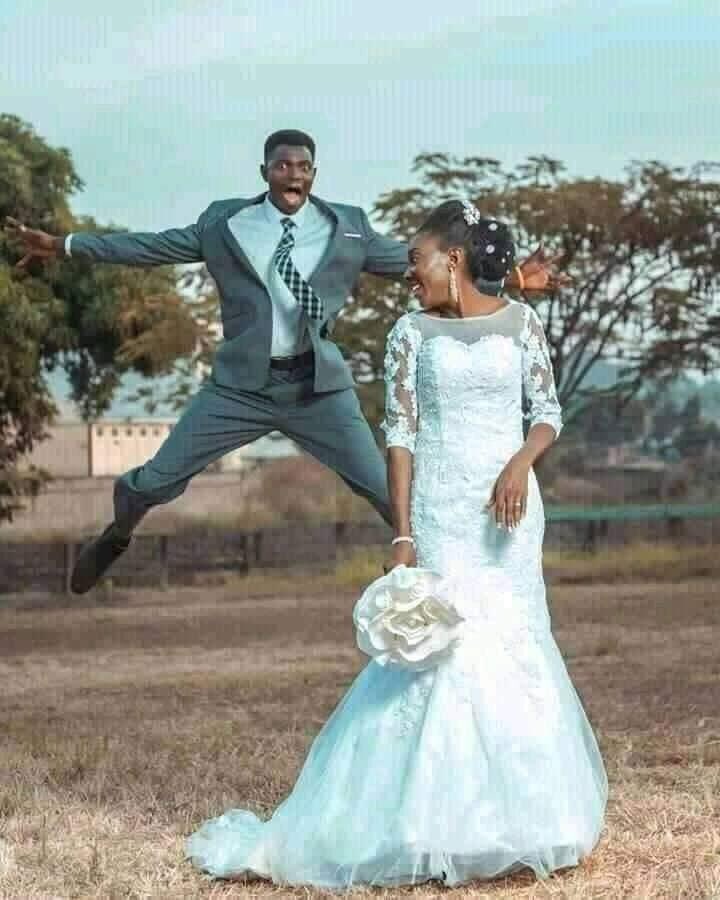 ZimEye's tweet photo. PICTURE BLAST- Who is this man pictured doing the #JahMaster jump on his wedding day? https://t.co/mLBPFe5WE3