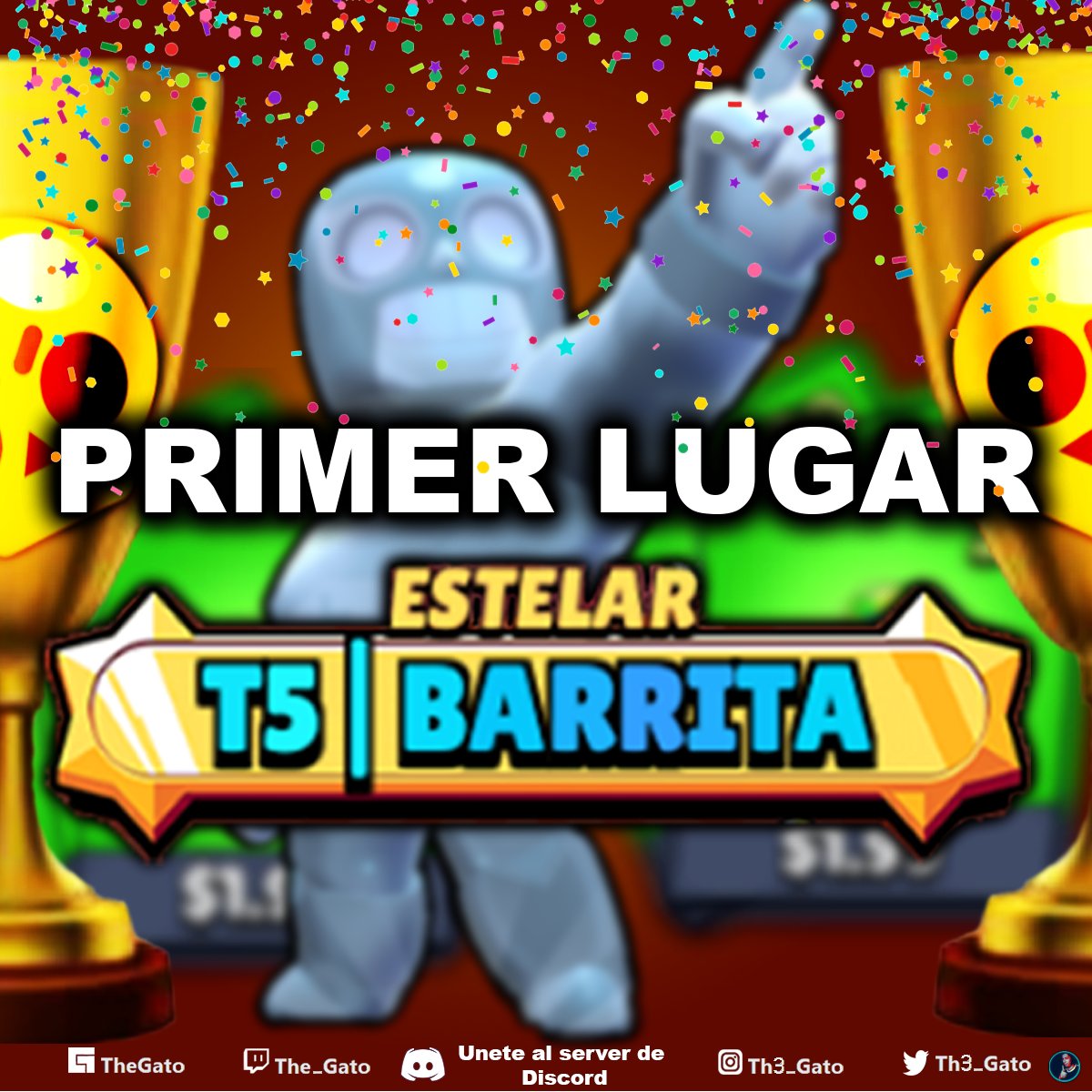 Primer lugar <a href="/barritabzz/">barrita</a> Felicidades crack!!! únete a nuestro servidor de Discord para participar en próximos eventos  discord.gg/X8hrhuz