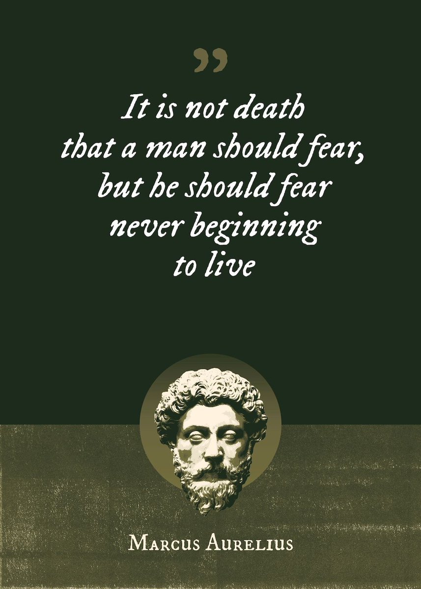 superordinat's tweet photo. It is not death that a man should fear, but he should fear never beginning to live
~ Marcus Aurelius

#marcusaurelius #stoic #stoicism #philosopher #philosophy #quote #poster #motivation #wallart #interiordesign #homedecor #deepthrill

@displate
https://t.co/jdm6osk6kQ https://t.co/QqTqyxt2x7
