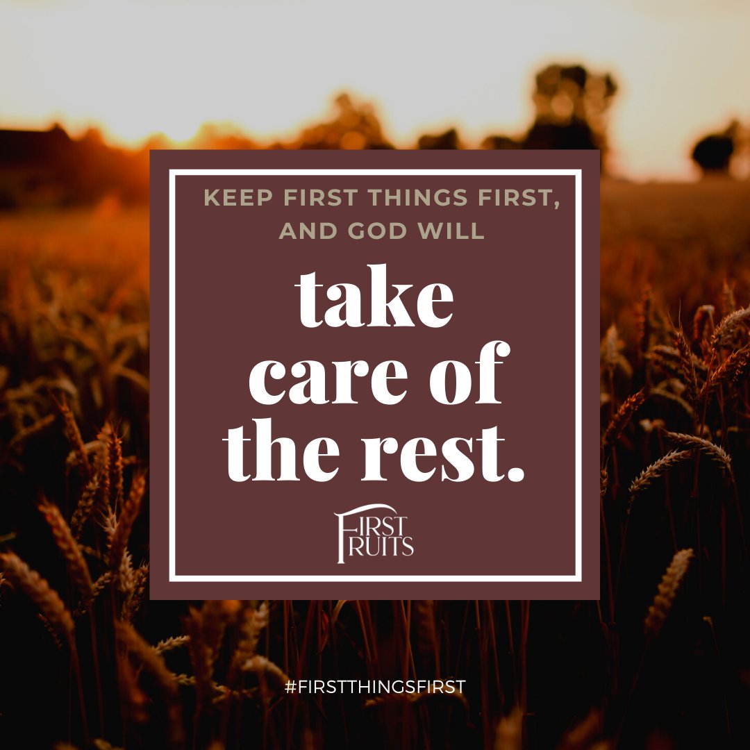Paula_White's tweet photo. Jesus declared, “But seek first His kingdom and His righteousness... all these things will be added to you,” (Matthew 6:33)
#FirstFruits #FirstThingsFirst #FirstInEverything
Go to: https://t.co/qGyxDLsrr4 for more info. https://t.co/QOXzQxY7Bu