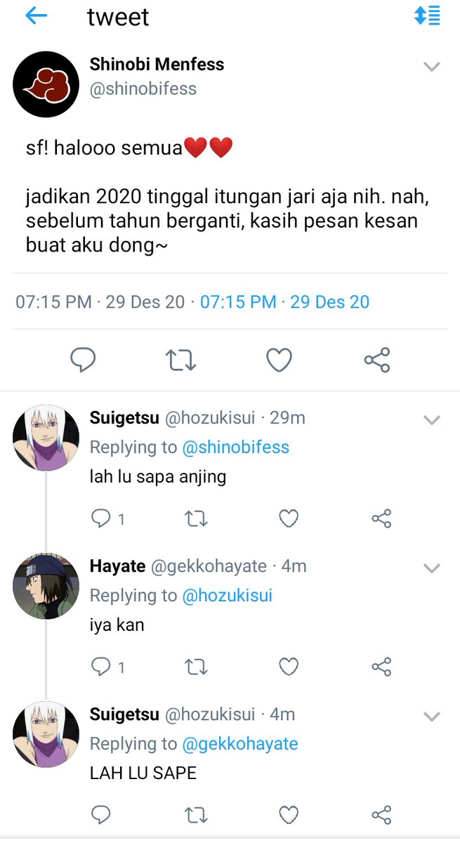  ADA PESAN DARI PARA SHINOBI BUAT KALIAN SEMUA