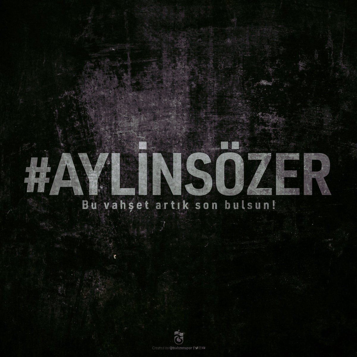 Bu vahşet artık son bulsun! #AylinSözer