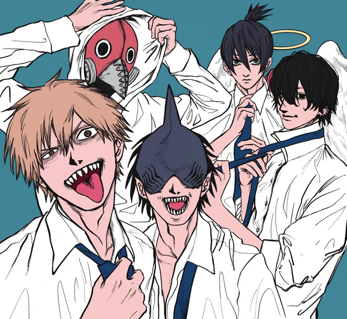 チェンソーマンのおかげで自粛生活も楽しかった?#チェンソーマン #2020年自分が選ぶ今年の4枚 