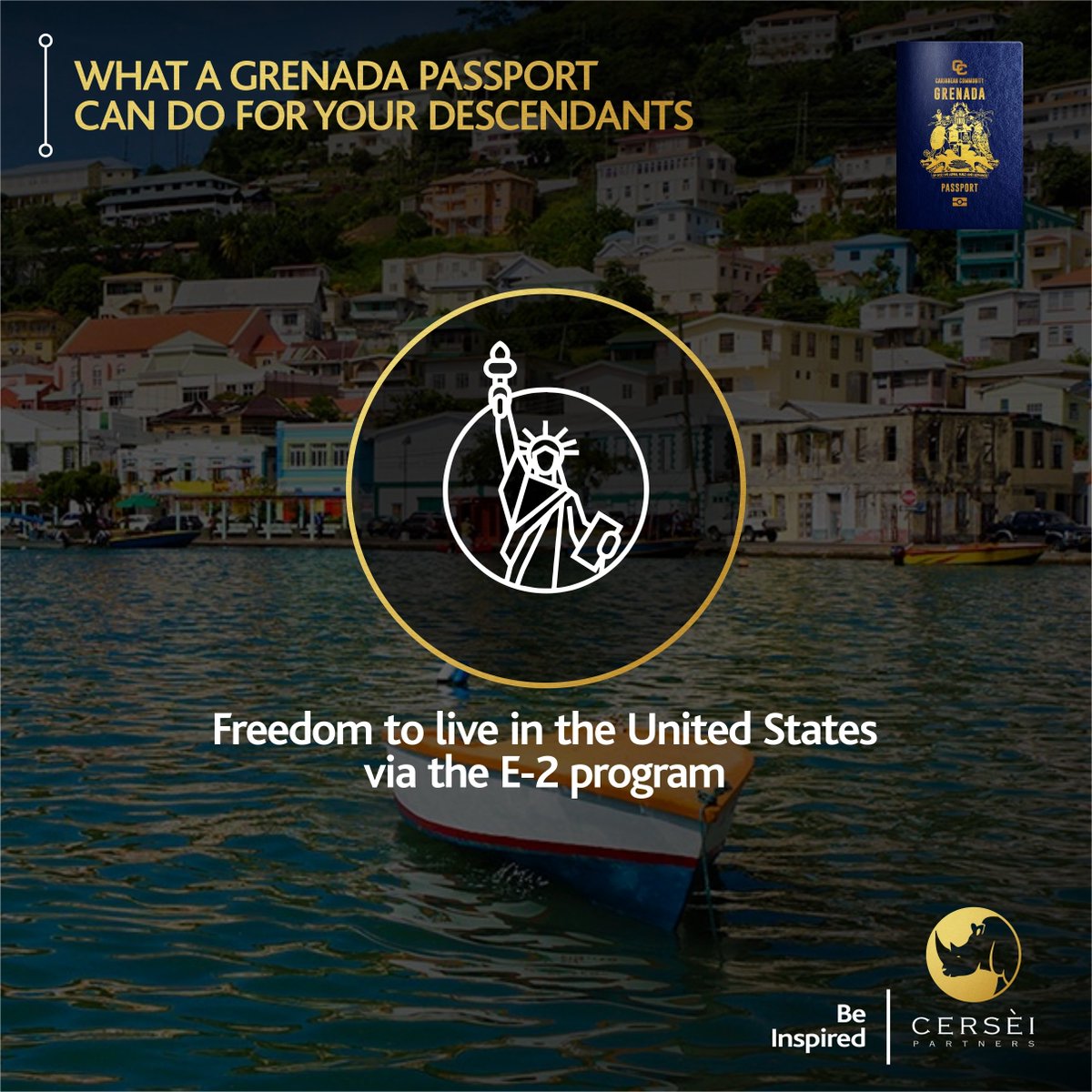 Contact us now to get started >> https://t.co/PUYz8LRSx2
Cersèi Partners - Be Inspired
#CersèiPartners #immigration #WhatNext #news #travelfree #investment #globalinvestment #luxurylife #lagosnigeria #wealthbuilding #wealthcreation #fredomlifestyle #CitizenshipByInvestment https://t.co/XiOjMrL44v