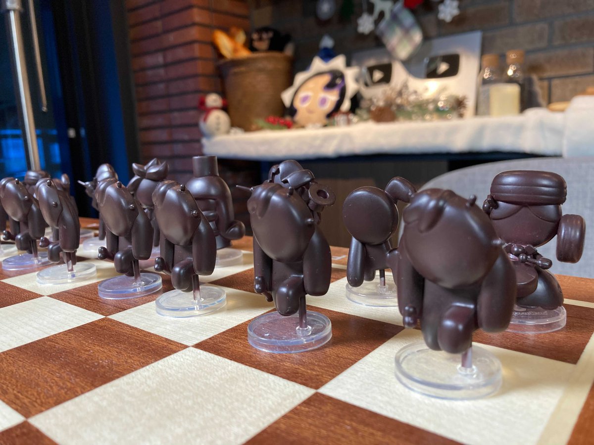DevMicMac's tweet image. Can we take a moment to appreciate these? #CookieRun #ChessChocoCookie #쿠키런