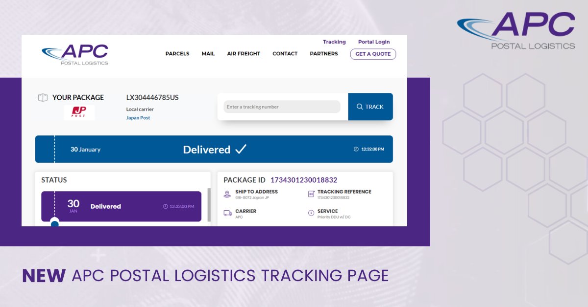 APC Postal Logistics on Twitter "We are growing for you! Based on your