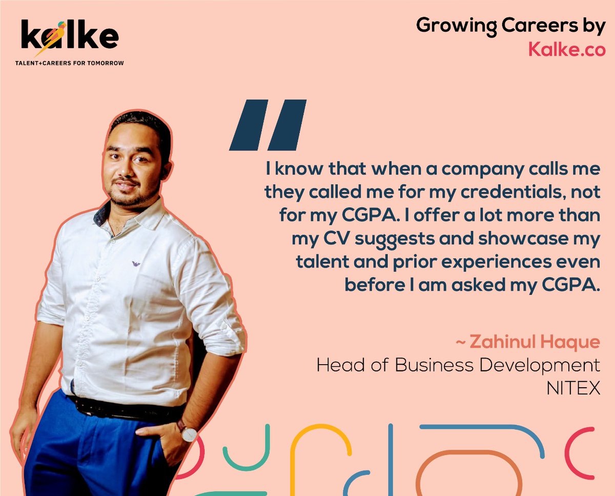 kalkeHR's tweet photo. Thank you Zahinul Haque of NITEX, Mardia Munir of Maya and Adnan Habib of Shikho for lightening up today’s webinar “The Kalke Experience” with your presence.

Stay tuned because Kalke will soon be back with the very last episode of Growing Careers by https://t.co/MOAVVt08NP! https://t.co/MEFkra55Wv