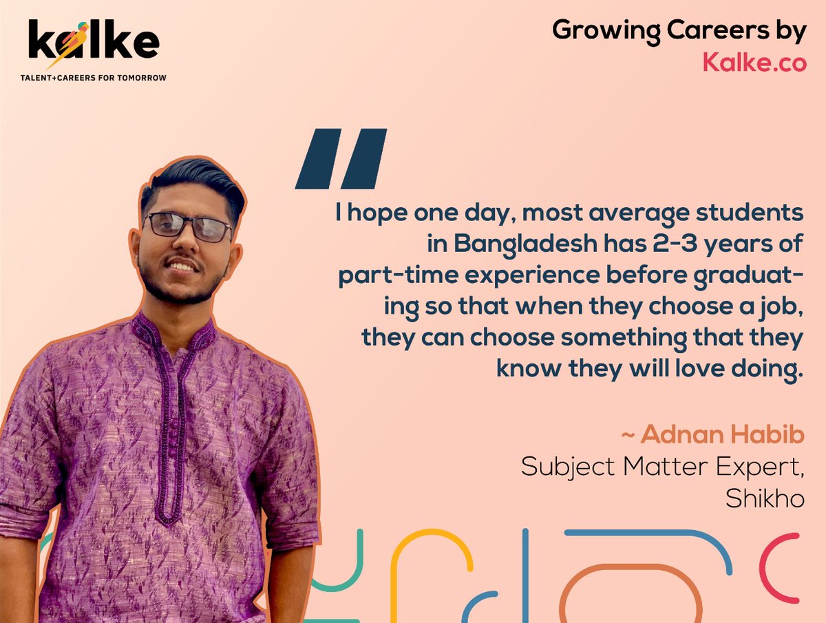 kalkeHR's tweet photo. Thank you Zahinul Haque of NITEX, Mardia Munir of Maya and Adnan Habib of Shikho for lightening up today’s webinar “The Kalke Experience” with your presence.

Stay tuned because Kalke will soon be back with the very last episode of Growing Careers by https://t.co/MOAVVt08NP! https://t.co/MEFkra55Wv