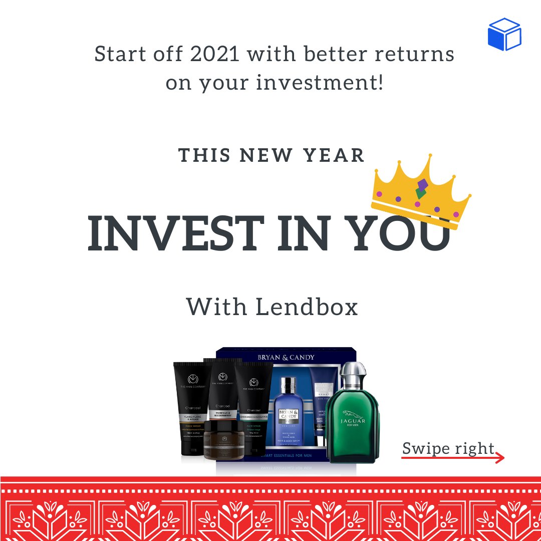 lendboxin's tweet photo. Invest in YOU with Lendbox! Sign up and Start off 2021 with better Returns! Use referral code "BOTC" to avail the offer!
https://t.co/pAW5eWl37t

#financialfreedom #finance #financialliteracy #financialadvice #financialadvisor #altinvestments #alternateinvestments #p2p... https://t.co/CPq8h3Ngi2