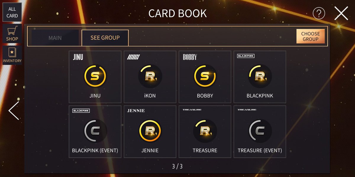 Just wanna flex my card book in Superstar YG 😌