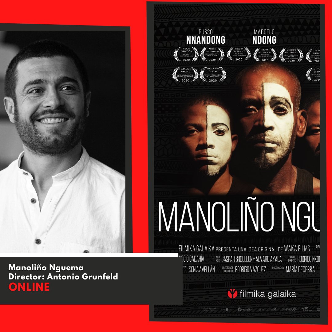 fcdhbcn's tweet photo. ⚠️Hoy en @fcdhbcn disponible el bloque #TuMiradaFCDHBCN2020
07/01 al 13/01📆 #Colrun - #ManoliñoNguema @WakaFilms - #Lupus - #Prey
🔴Entra en https://t.co/2miHYsvPNb
🟡VER PELÍCULAS -introduce el password
🟢A disfrutar! #filmfestivals #Cinema https://t.co/q0sX9IwPFy