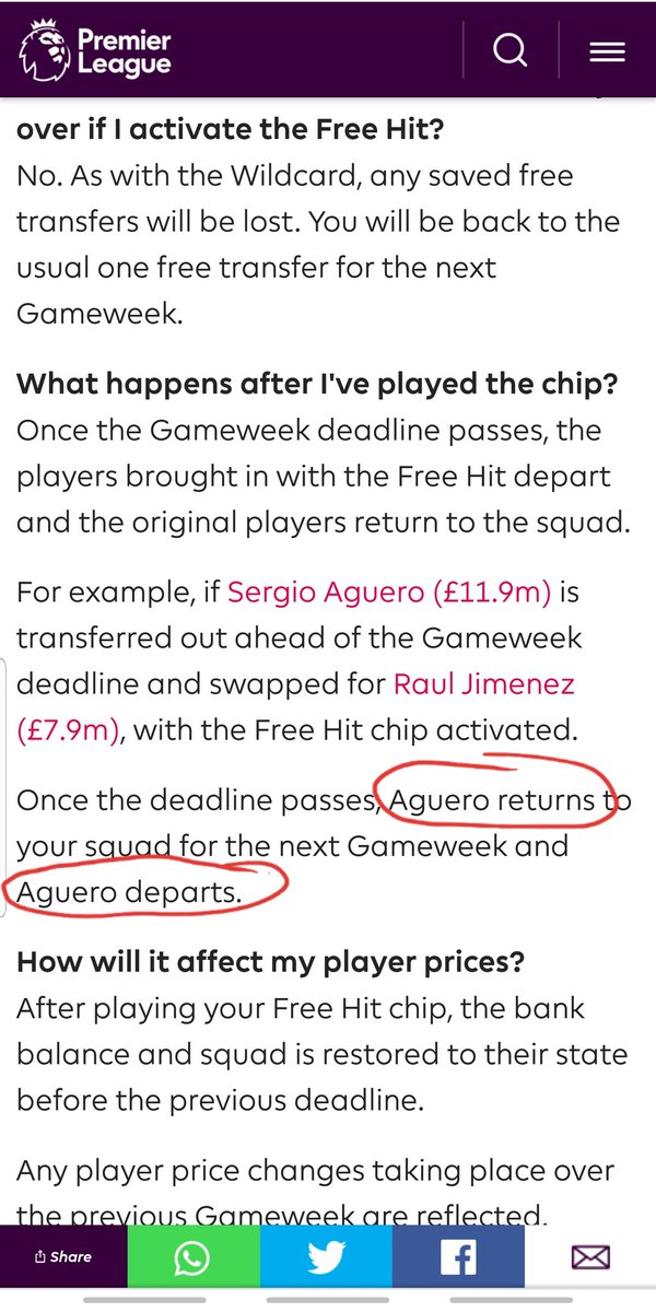SPWarner's tweet photo. @OfficialFPL saw this error on your website. Pls rectify. https://t.co/rRQpbpfJ8i