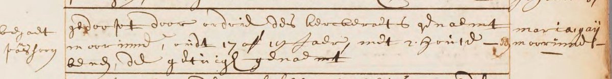 One poignant example is that of the 18 year old black woman Maria Gay who was baptized in the  @Zuiderkerk in the 1650's. After her feet were frozen, her legs were amputaded in the hospital in Amsterdam.