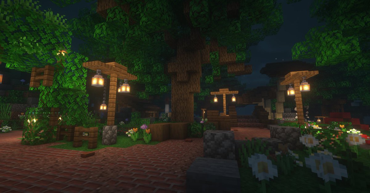 h6gumi's tweet photo. @vanillahub at night with shaders :o https://t.co/itXo5oL8Rx