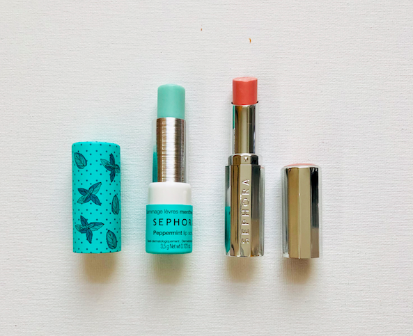 davelackie's tweet photo. I'm giving away this pair of lip products from Sephora: Peppermint Lip Scrub + Rouge Lacquer Lipstick. To enter, RT &amp; follow @davelackie https://t.co/NYFSl2gjnE