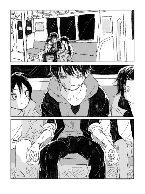 2020、これが一番かきたかったこと過不足なくかけてて特に好きかなーと思った
エッジ最終回バトル後、3人ぽっちの世界に帰る一郎おかえり漫画 