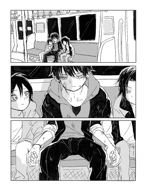 2020、これが一番かきたかったこと過不足なくかけてて特に好きかなーと思った
エッジ最終回バトル後、3人ぽっちの世界に帰る一郎おかえり漫画 