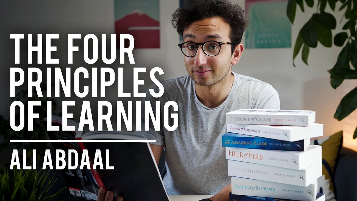 "We often fall into the trap of believing that familiarity is the same as comprehension. We learn by repeated recall, not by repeated exposure."

New clip with <a href="/AliAbdaal/">Ali Abdaal</a> 🚀

Watch now 🔗 youtu.be/38-nreOrVwk