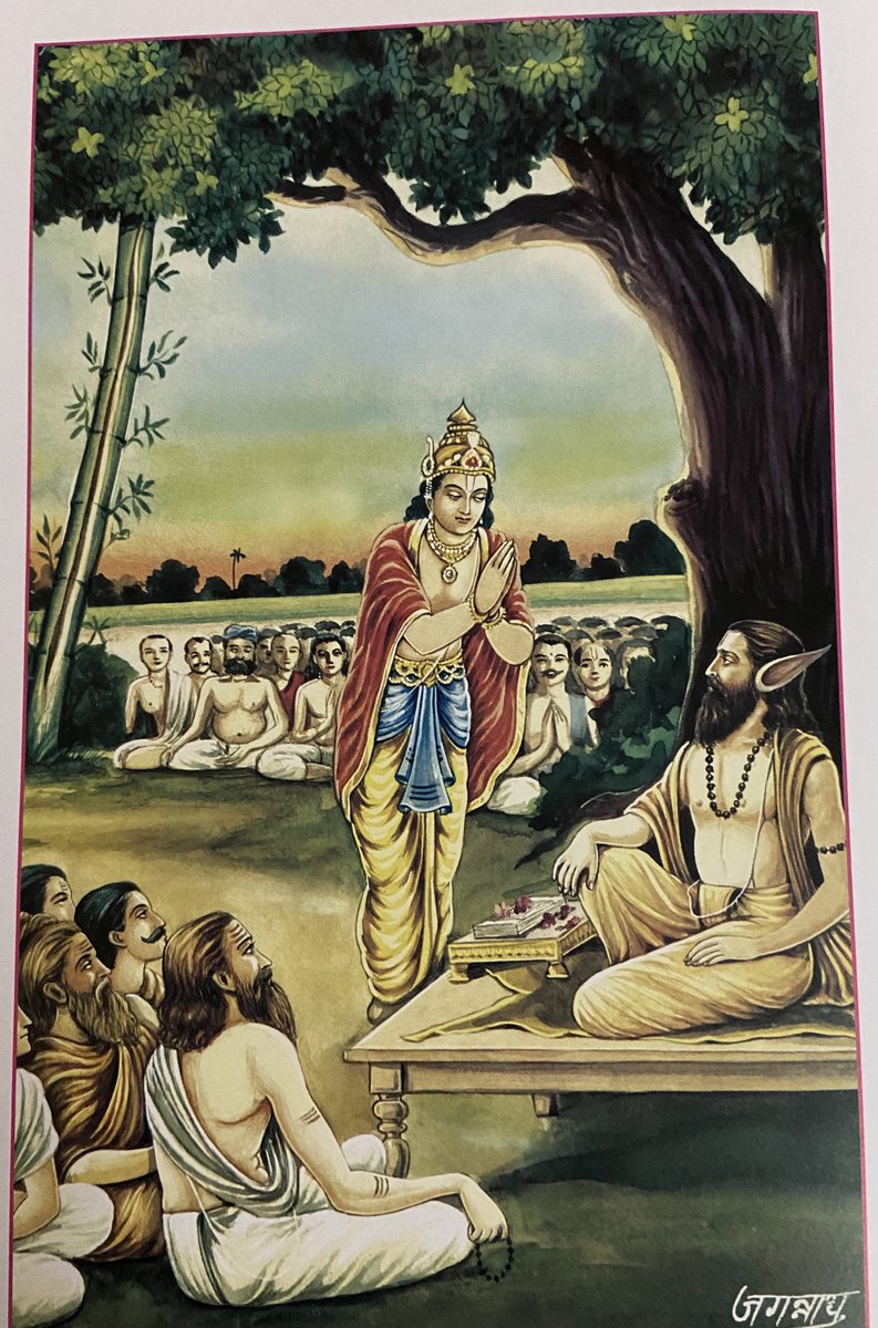  #Gokarna  #BhāgavataPravacanaWe all know about Gokarna as one of the most holy places in Bharatha varsha. It finds elaborate mention in Skandapurana.However, do you know about a famous Bhagwatha Pravacaka called Gokarna? Why he go this name? Read on for his story..1/