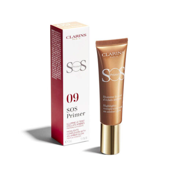 davelackie's tweet photo. Today's prestige makeup Twitter giveaway is Clarins' SOS Primer in shade 'amber pearls'. It highlights your complexion with an amber glow. To enter, follow @davelackie &amp; RT https://t.co/Gt6kcogsQJ