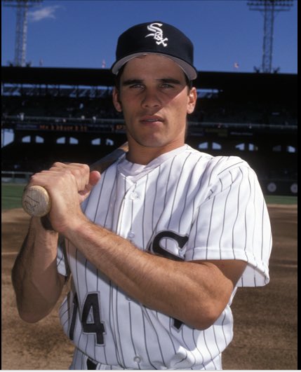 SoxNerd's tweet photo. Good morning #WhiteSox fans! #CraigGrebeck, the “Little Hurt,” is 56 today! https://t.co/dVTrj6V0Y4