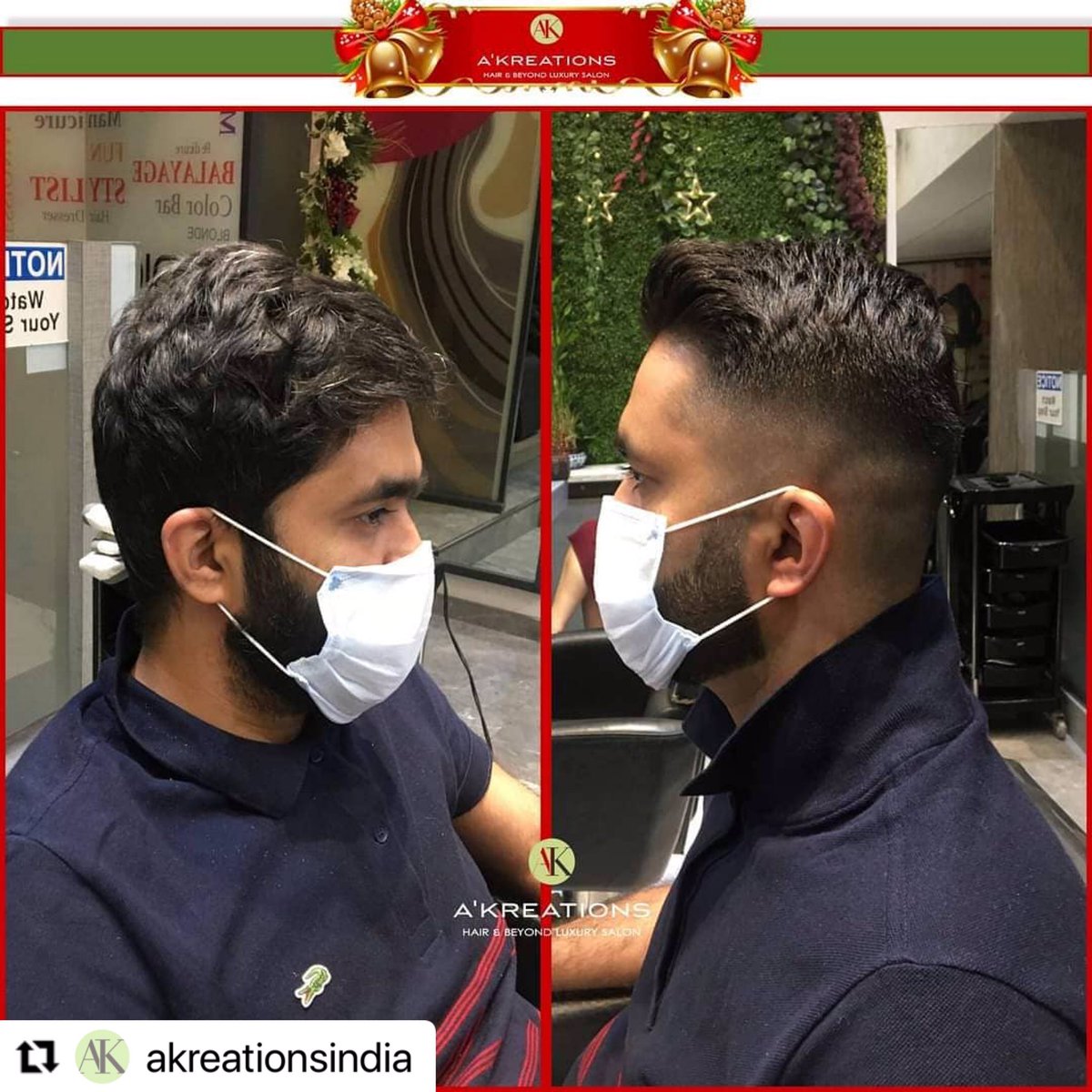 ramgore7777's tweet photo. #Repost @akreationsindia with @make_repost
・・・
Razor Fade Ivy League.

Haircut by Style Director Ram Gore (@ramgore7777 ) . 
📍 - at A Kreations Hair and Beyond Luxury Salon.

Call us on 7208999911 or 8976228999 ☎
https://t.co/9SWtScbQkS
Valet Parking available. https://t.co/nFZGnTEtf8