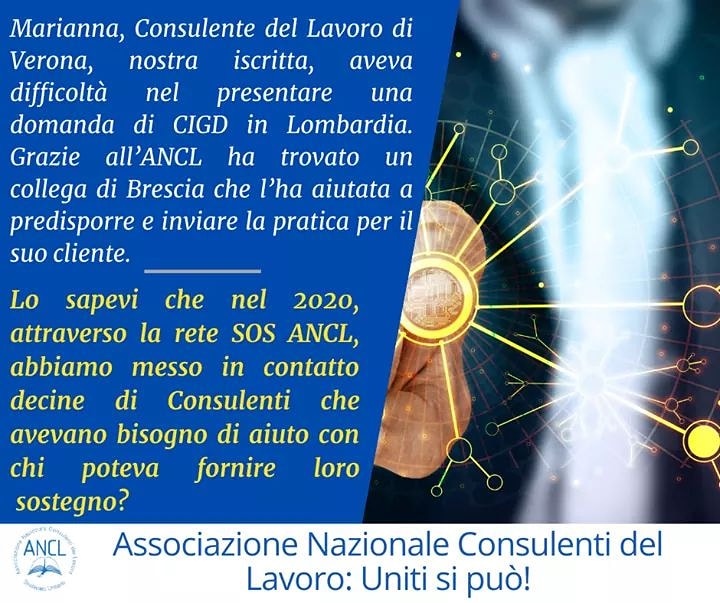 Il 2020 è stato difficile per tutti però abbiamo avuto la prova che fare rete può fare la differenza💪. Nonostante tutte le difficoltà...𝐔𝐧𝐢𝐭𝐢 𝐬𝐢 𝐩𝐮𝐨̀!
Si può superare ogni ostacolo❗
➡Retwitta e raccontaci altri esempi di solidarietà tra associati
#ANCL #unitisipuò
