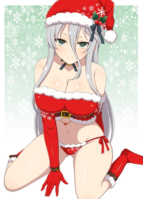 だいぶ遅刻してしまいましたがサンタコスな閃光ちゃんをカキカキしました。まだ一週間も経っていないはずですがクリスマスが遠い昔に感じます(;'∀`) 
