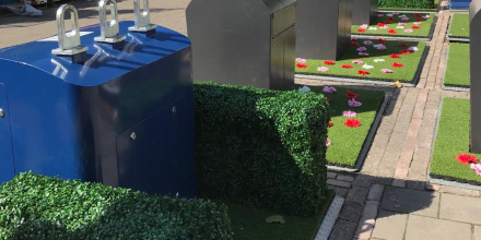 Vanaf 31-12-2020 worden (bovengrondse) verzamelcontainers voor #plastic en #papier afgesloten/weggehaald.