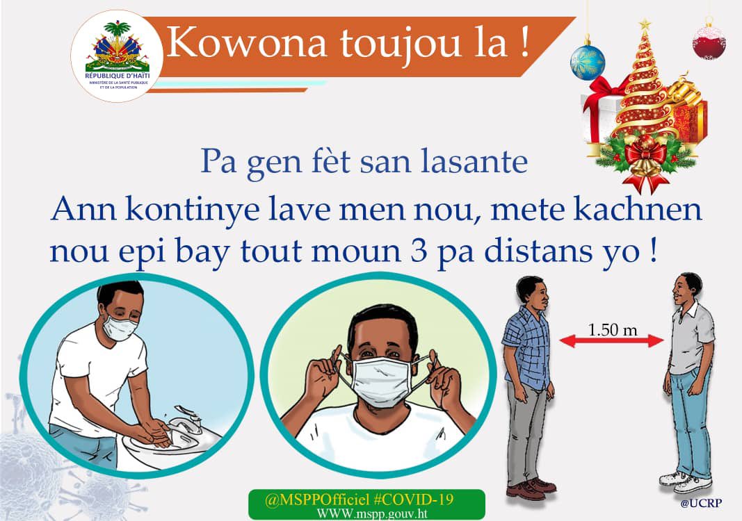 ZanmiLasanteht's tweet photo. kontinye pwoteje tèt ou! #metemaskou😷 https://t.co/iC0i0qQ4wW