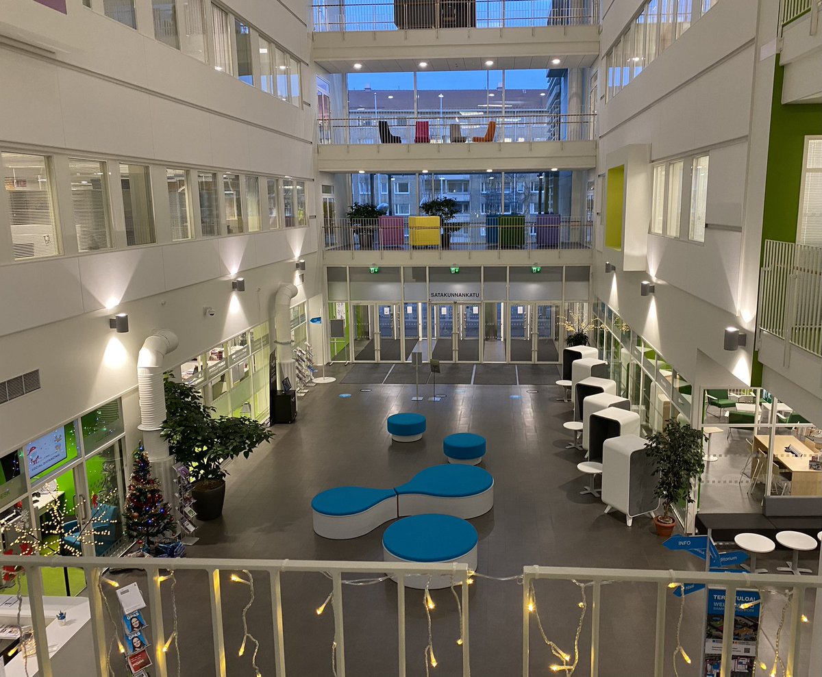 A few days of 2020 left. Once again a year full of learning experiences. Slightly different as expected, but hey, we’ll never know what’s behind the corner anyway. Let’s just do our best to adapt and proceed the best way possible. Welcome 2021!
#mysamk @SatakunnanAMK