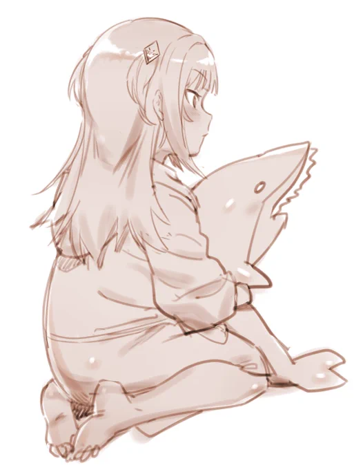 サメちゃんのちょこっと感好き🦈
#gawrt 