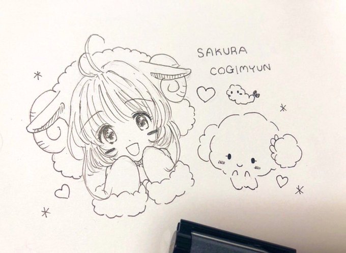 さくらちゃんのひつじコスチューム、
もこもこでこぎみゅんみたい?♡ 