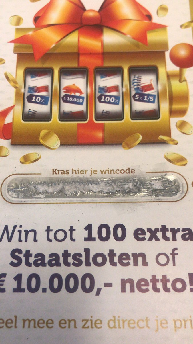 Geert_bxmr's tweet photo. @Staatsloterij zojuist een kraskaart van jullie ontvangen maar valt weinig aan te krassen. Kraslaag zit er zo goed op dat je het er of niet vanaf krijgt of de hele boel gaat kapot. Maar  een code ho maar helaas. Next time ergens anders laten drukken misschien https://t.co/hP1y7flM55