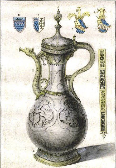 The Gaignères-Fonthill vase, an early 14th-century Chinese porcelain vase that seems to have arrived in Europe during the medieval period:  https://jekely.blogspot.co.uk/2010/12/note-on-fonthill-vase.html