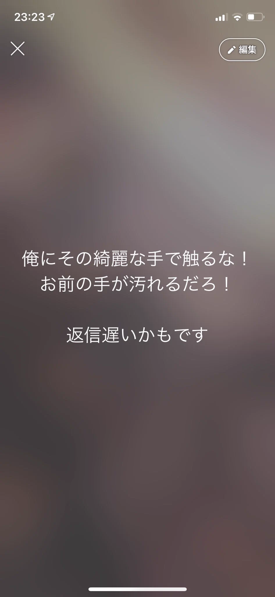 @ihavetelecaster 俺のステータスよくわからん 