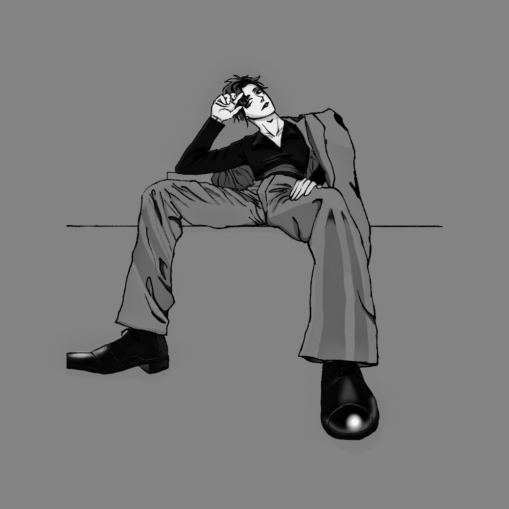 たゃたゃ丸 Sur Twitter 絵をモノクロにするとかっこいい Yeah たゃたゃ丸 Sur Twitter 絵をモノクロにするとかっこいい Yeah
