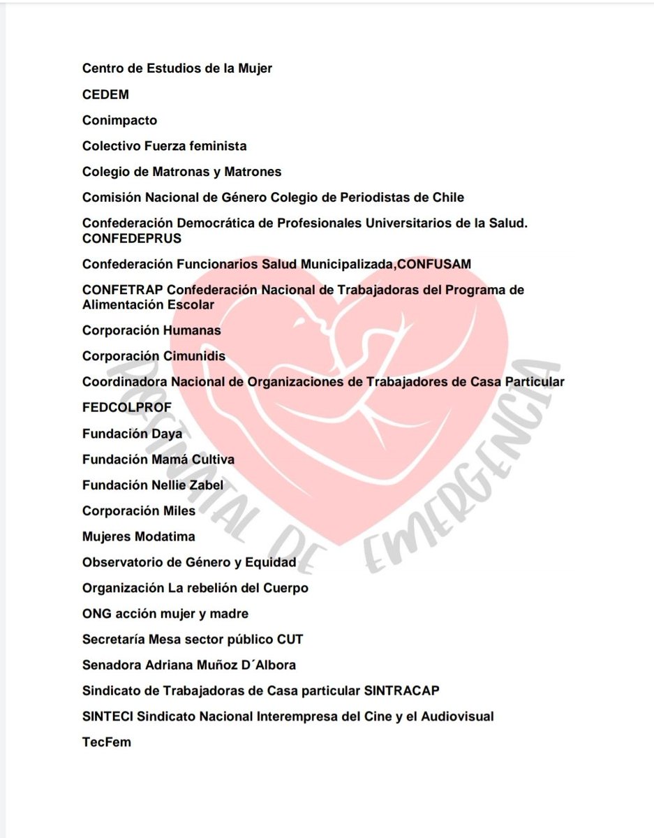 Postnataldeeme1's tweet photo. Varias organizaciones de todo Chile respaldan nuestro pedido, claramente es una medida necesaria frente a esta pandemia, el @ministeriosalud dice que los infantes no pueden ser vacunados, @GobiernodeChile que esta esperando? Necesitamos la #ExtensionPostnatalDeEmergencia https://t.co/kufiWnzMWA