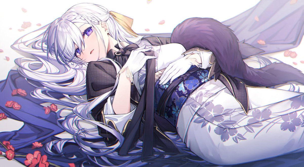 正月着せ替えの傾国ベルファスト #アズールレーン