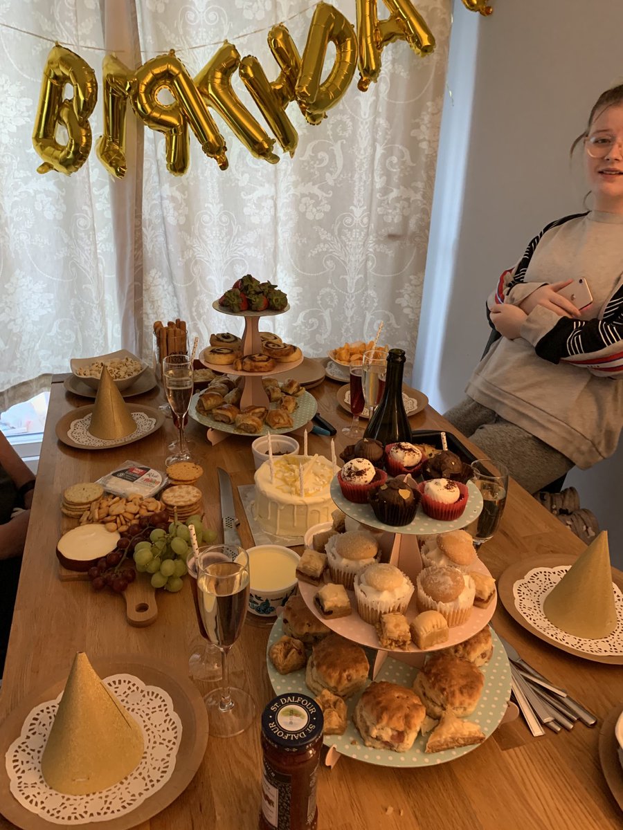 DonnaMa08708063's tweet photo. Happy lockdown birthday to me !!! This is from my girls ... tradition of afternoon tea for my birthday , came to me ❤️❤️❤️#makingmesmile #birthday https://t.co/G03ZOqpcCF