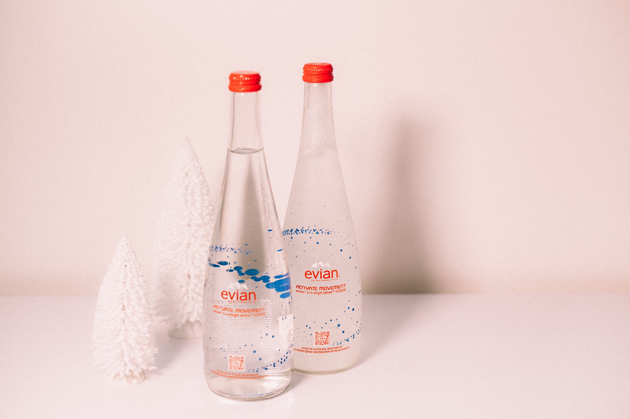 evian on X The holiday season continues Let s double down on it with a real showstopper our evian x virgilabloh Activate Movement Limited Edition glass bottle. Who s in evian evianwater stayhydrated
