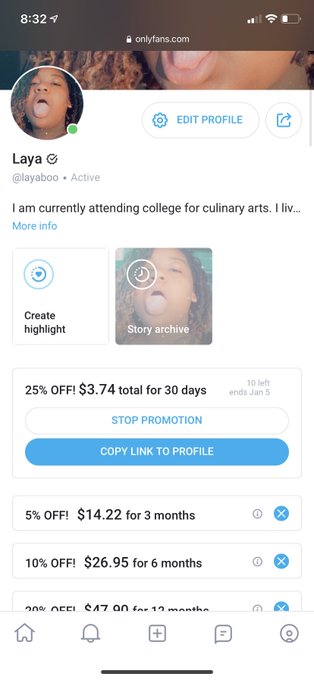 My free trial is over but still #subscribe to my #onlyfans for 25% off so that makes it $3.74 for 30<a href="/tag/subscribe"class="tags">#subscribe</a><a href="/tag/teen"class="tags"><span>#teen</span></a><a href="/tag/nude"class="tags"><span>#nude</span></a><a href="/tag/bbw"class="tags"><span>#bbw</span></a><a href="/tag/horny"class="tags"><span>#horny</span></a><a href="/tag/pussy"class="tags"><span>#pussy</span></a><a href="/tag/camgirl"class="tags"><span>#camgirl</span></a><a href="/tag/nsfw"class="tags"><span>#nsfw</span></a>