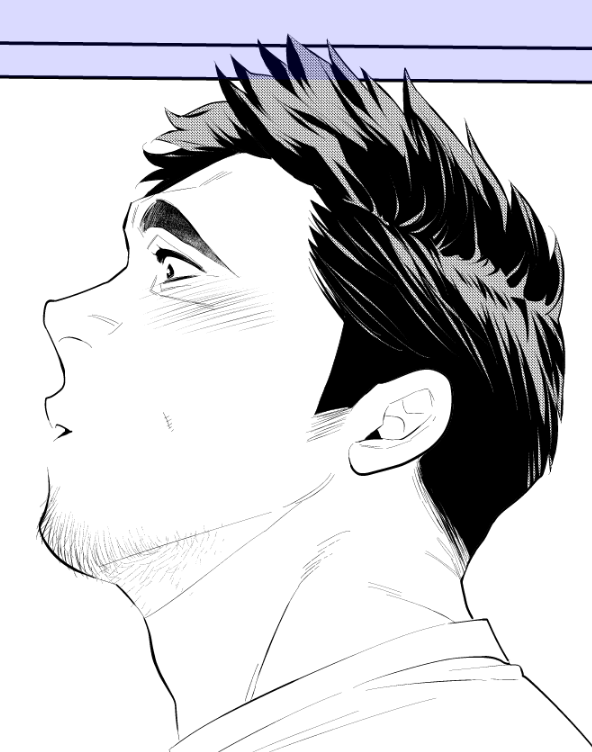 最近カラーばっかりだったからモノクロ作業戻ると新鮮ね
おいたんがんばって描くぞ～
#OZIOZI 