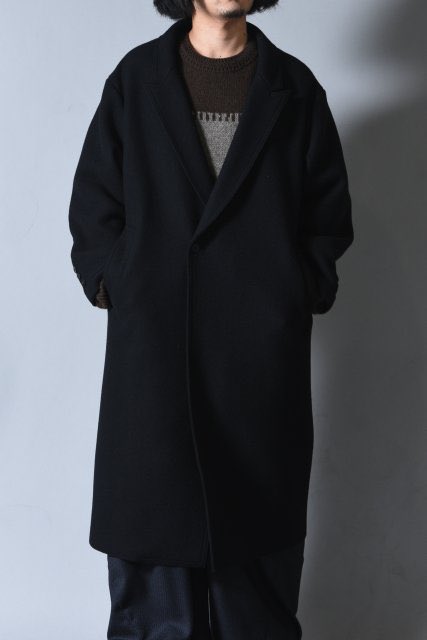 ka na ta コート Ka na ta”Harf Trench Coat Balck” | Lapel online store