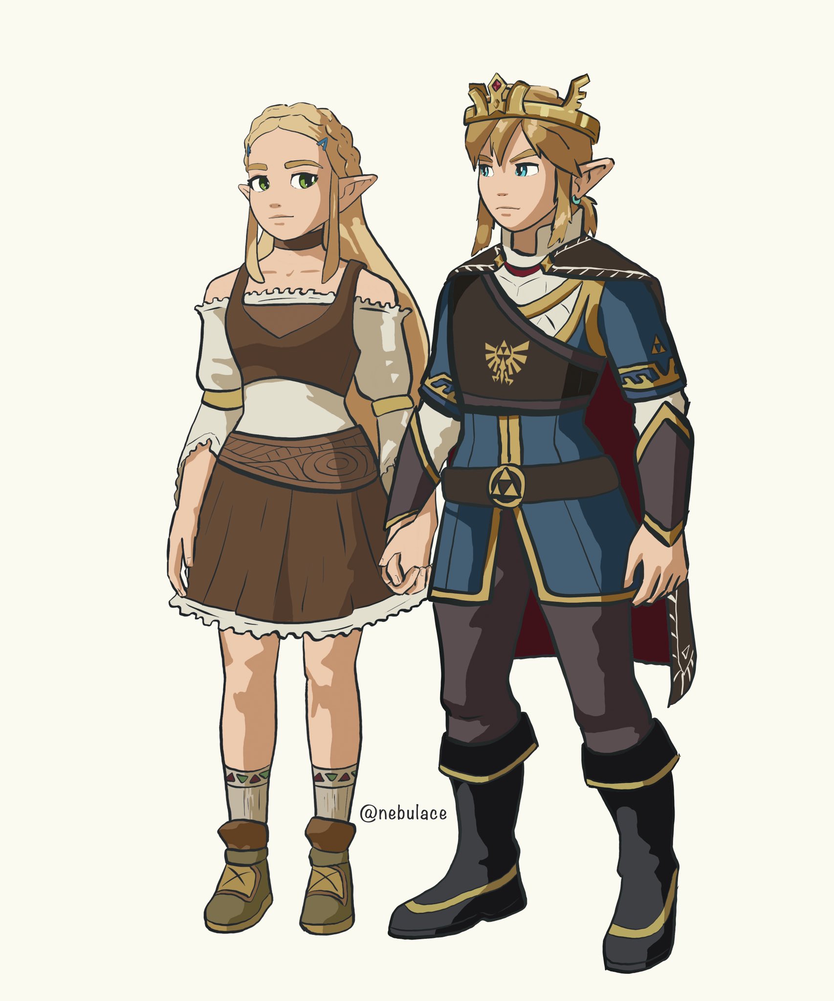 Zelda - BotW - Zelda & Link