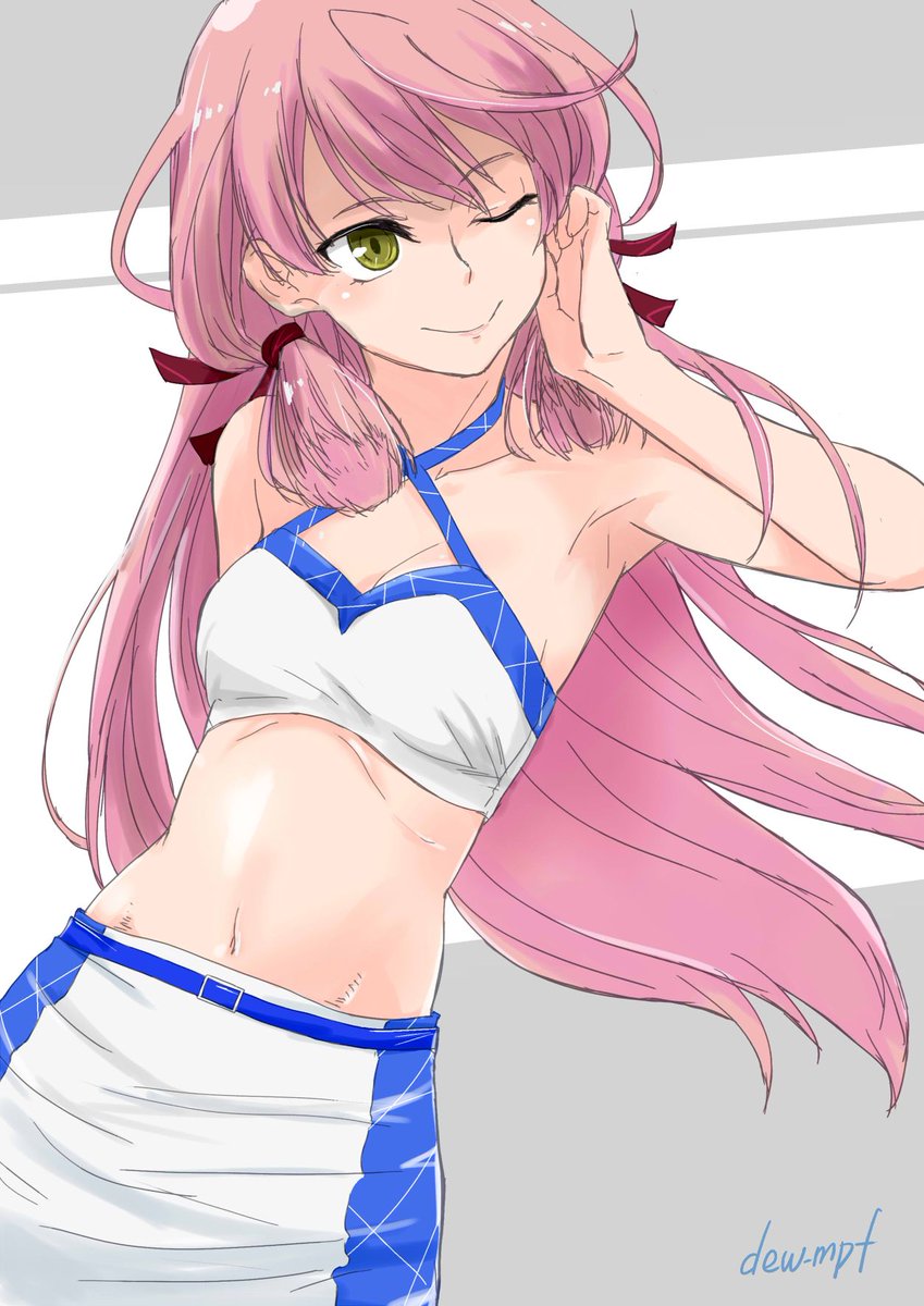 明石(艦これ) 「#艦これ版深夜の真剣お絵描き60分一本勝負 
#艦これ版真剣お絵描き60分一本勝」|苔のイラスト