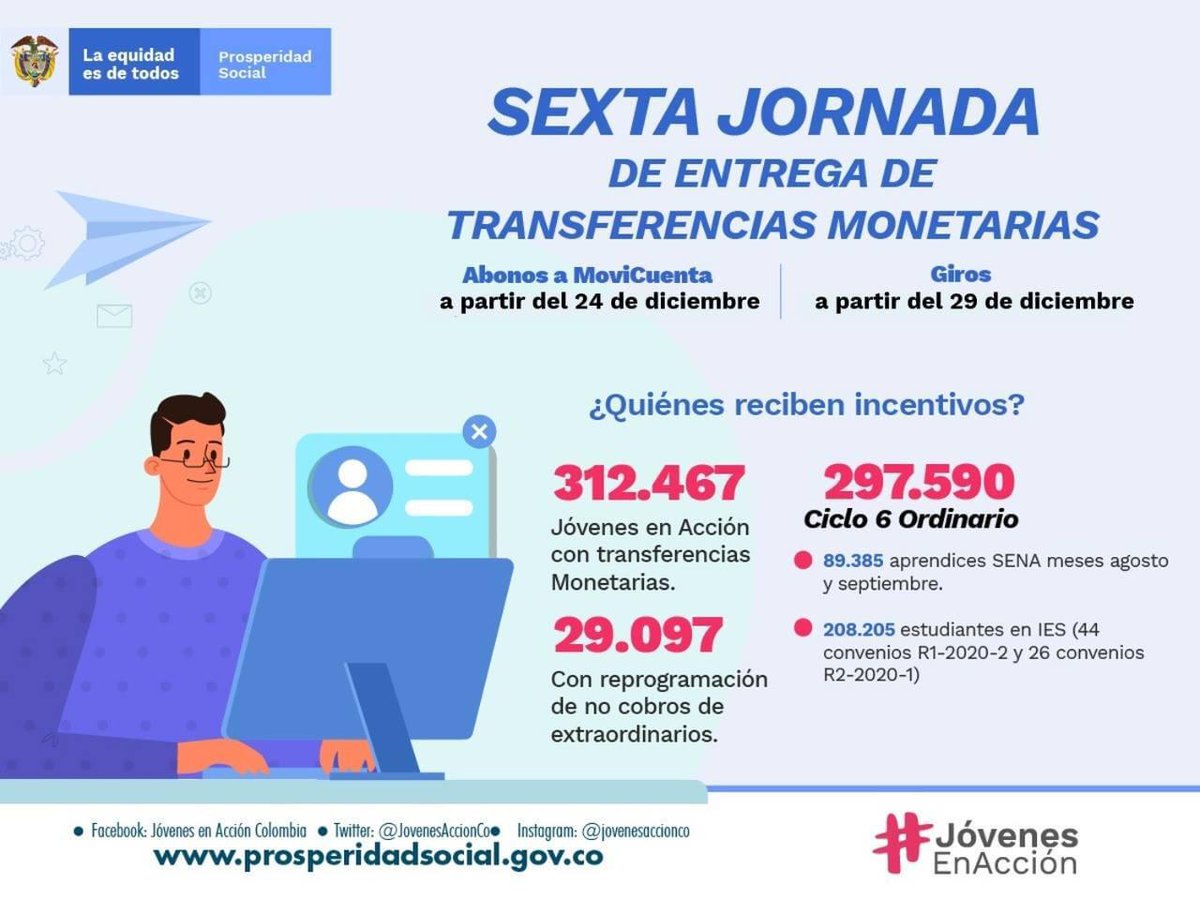 diegoluna376's tweet photo. Cordial saludo estimado estudiante.
Para hacer los traslados a partir de hoy 29 de diciembre tienen 8 días para realizar la solicitud.
No olviden revisar su correo o mensaje de texto que les envian por parte de jovenes en acción.
Muchos éxitos https://t.co/Fv6sWU6Rj7