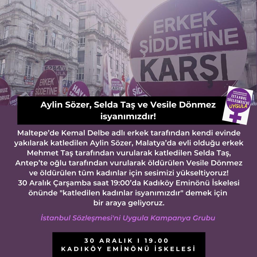 kepenekevrimm's tweet photo. Erkek şiddetine karşı sokaktayız! https://t.co/mABc3ApI8E